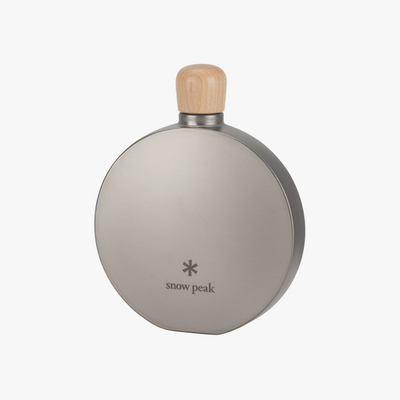 Round Titanium Flask in 150 mL