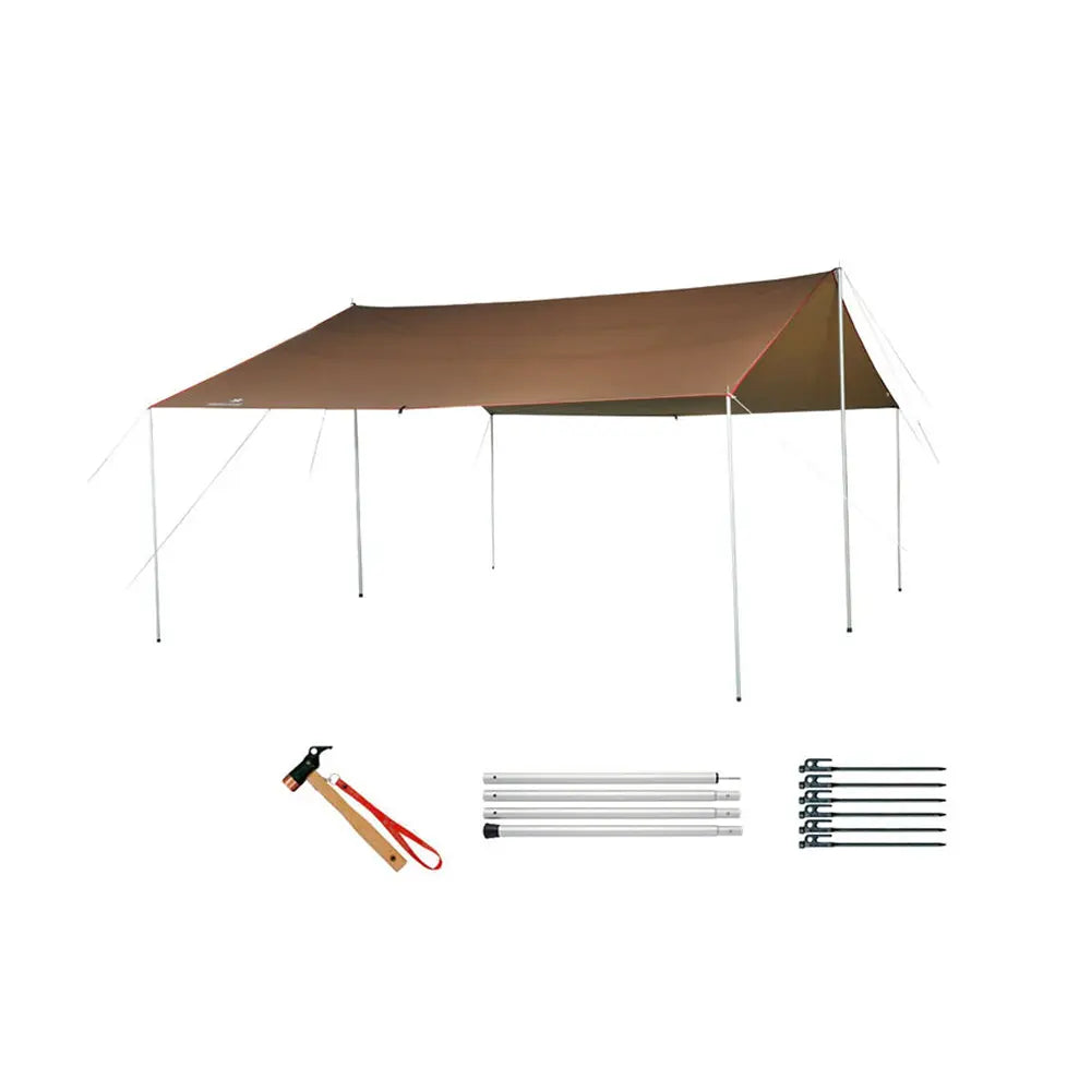 テント・タープ MAC ONE Recta tarp L Ranger Coyote Recta Tarp HD Pro. Set L - BIGTENT