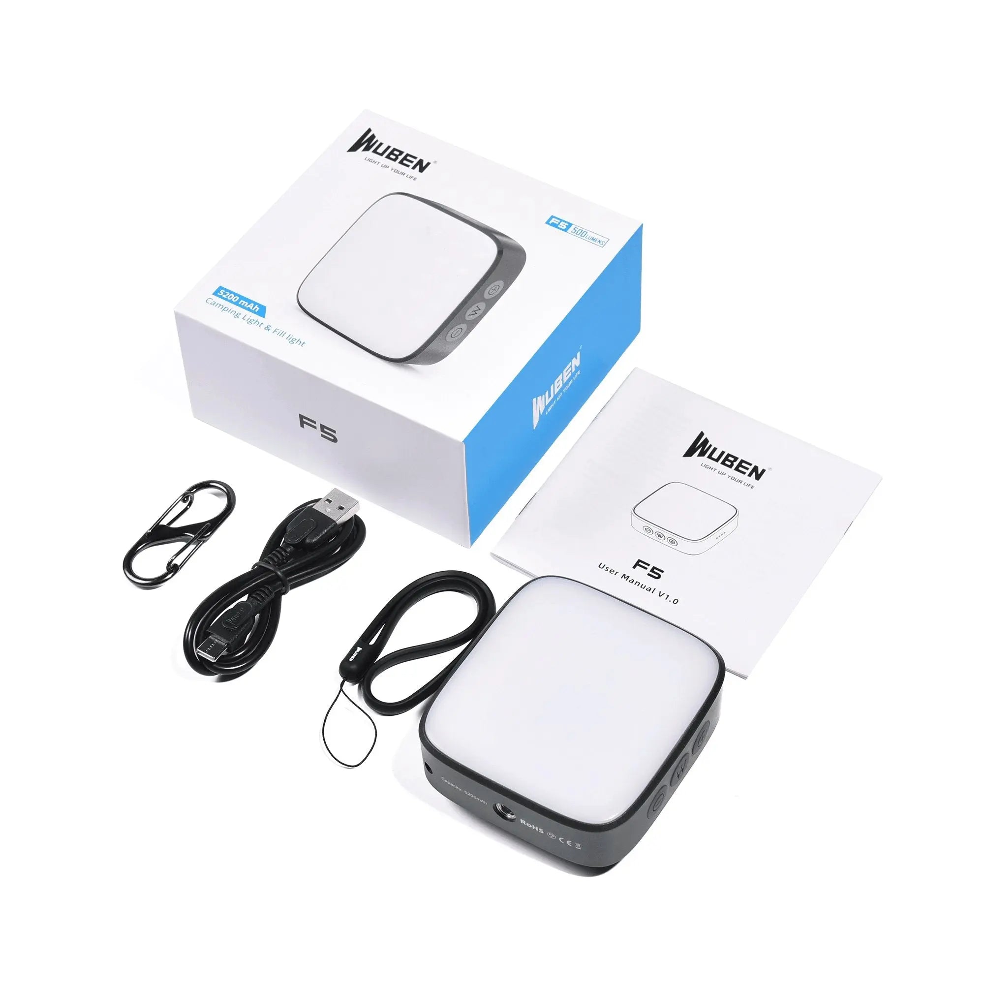 F5 Power Bank Camping Light - WubenLight