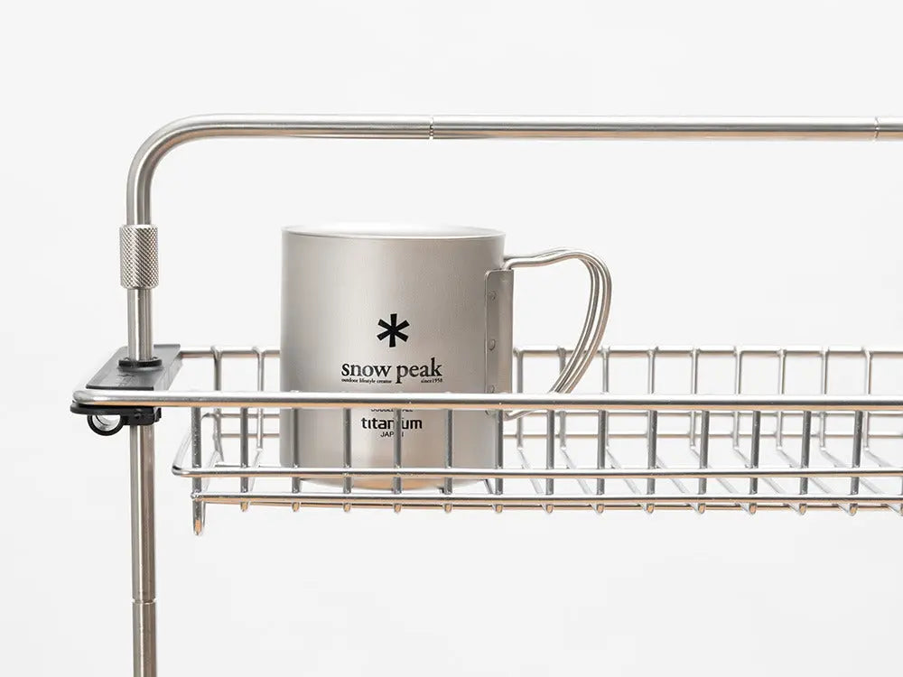 Shallow Mesh Tray Half Unit - Snow Peak