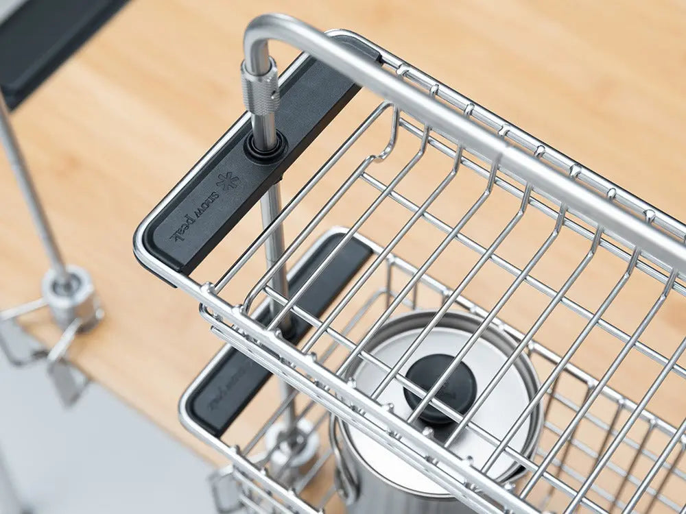 Shallow Mesh Tray Half Unit - Snow Peak