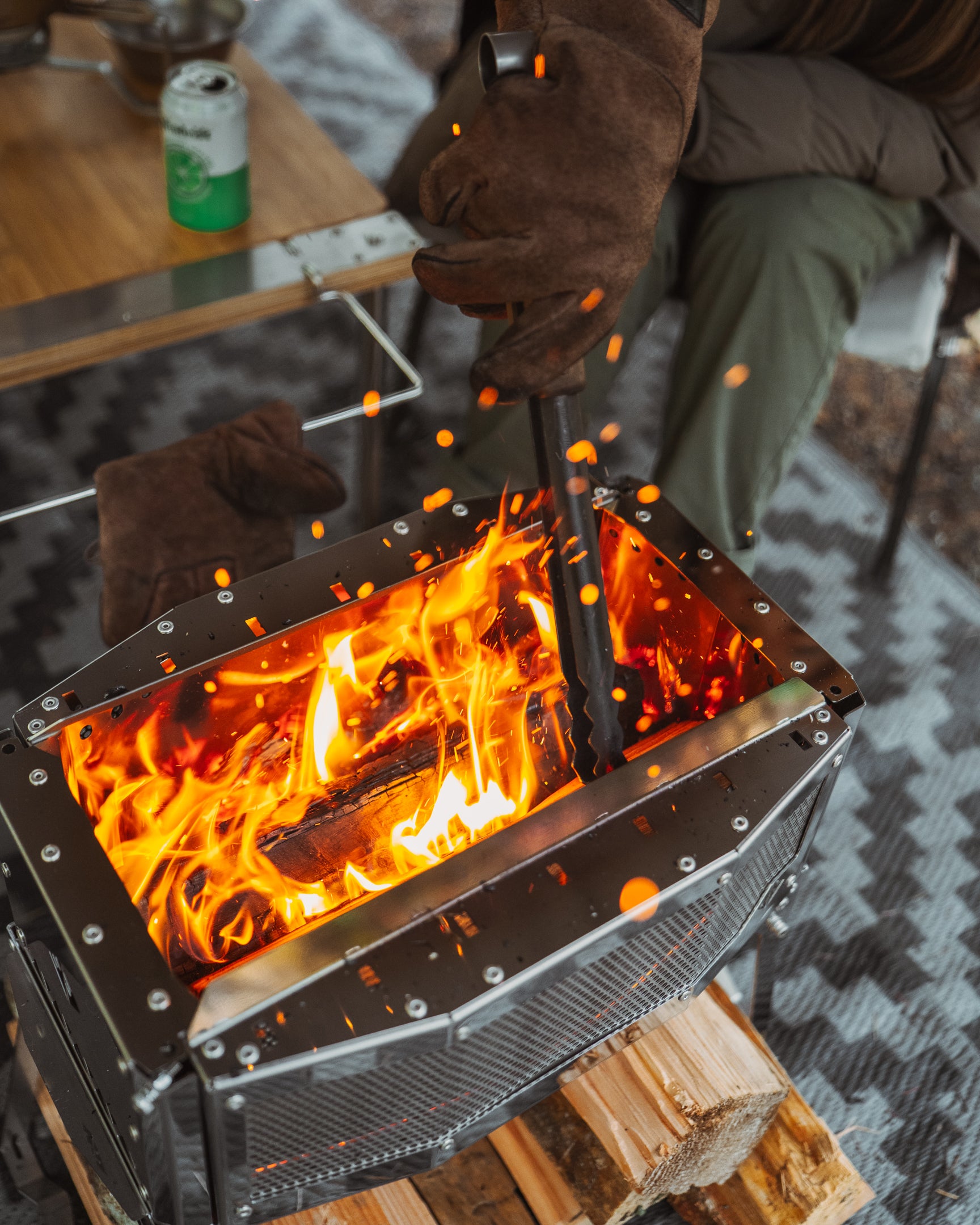 wood & burn stove