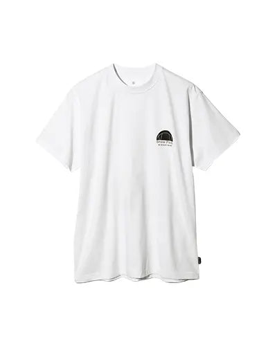 Alpha Breeze Typography T-Shirt - Snow Peak