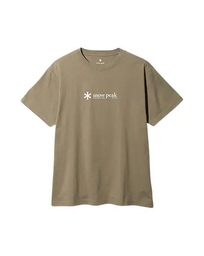 Soft Cotton Logo Short Sleeve T-Shirt - Snow Peak