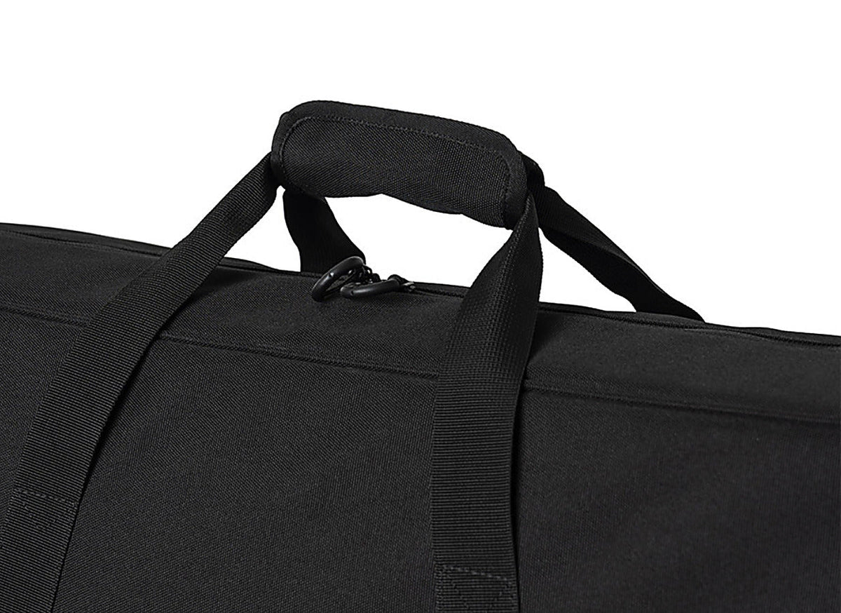 Top handles of the black CORDURA FD Chair Case, studio view