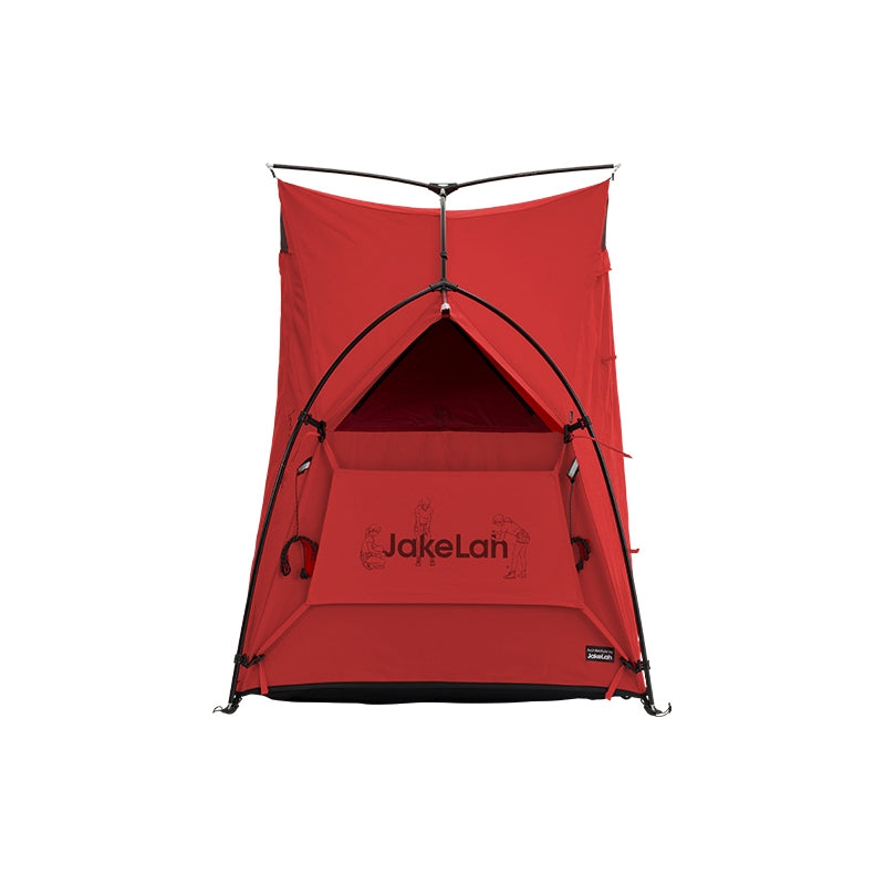 JakeLah J.cot tent W TC in Red - front view