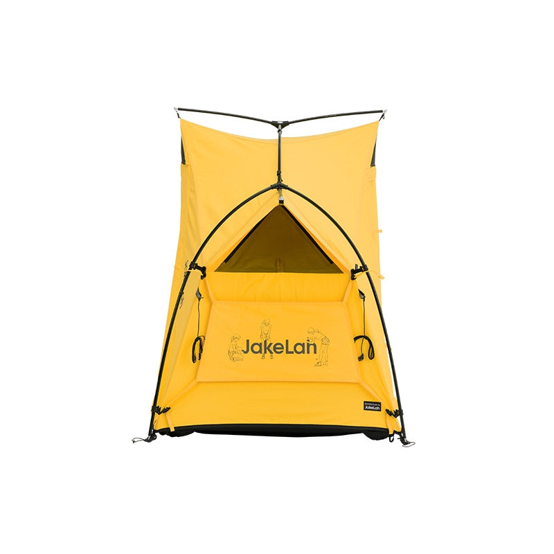 JakeLah J.cot tent W TC in Yellow - front view