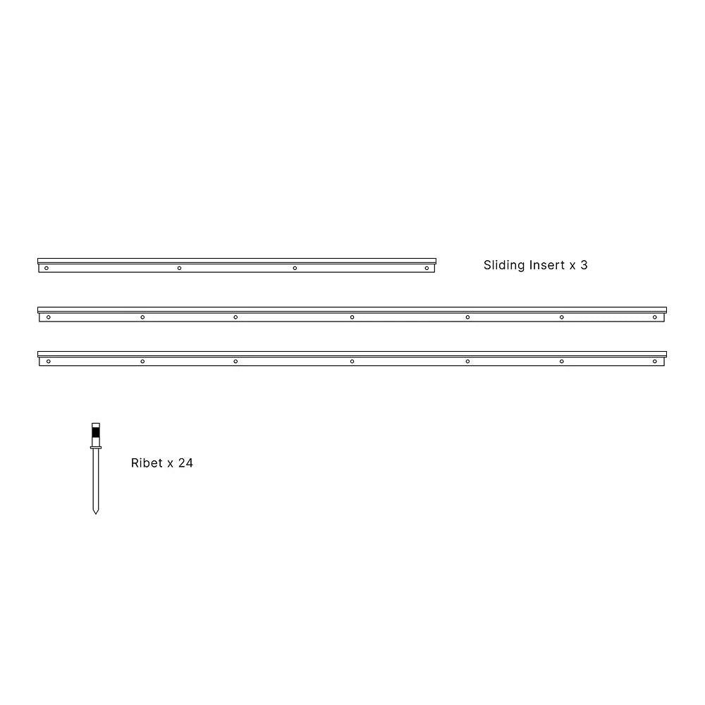 Sliding Insert for LNT 280 Awning - LNT Overland Co.