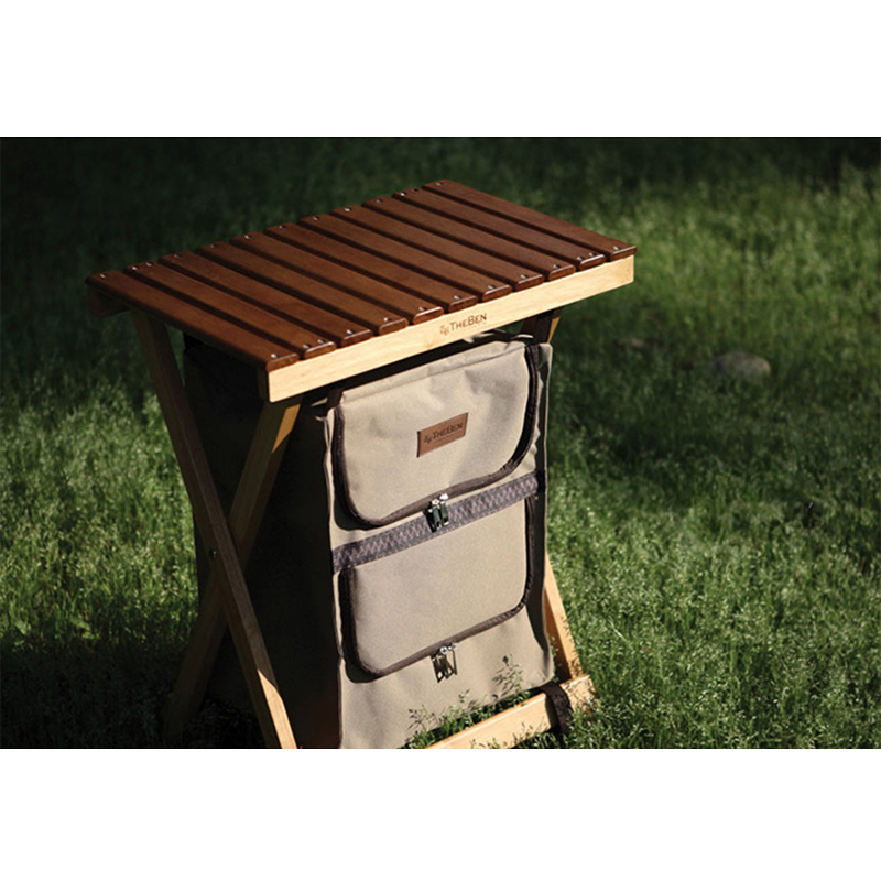 Premium Hardwood Shelf Container
