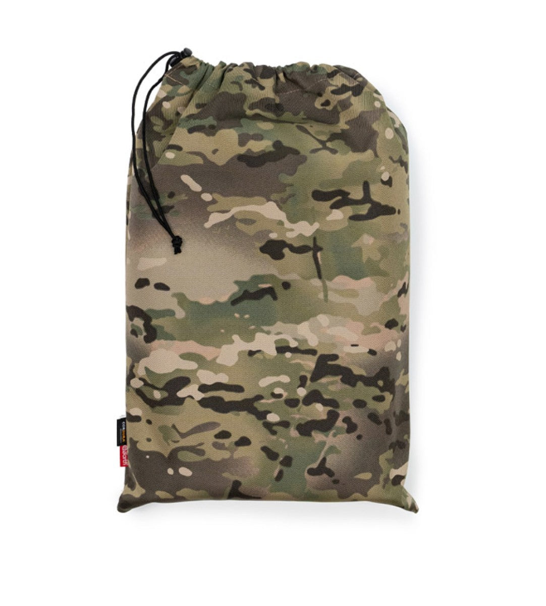Multicam drawstring storage pouch