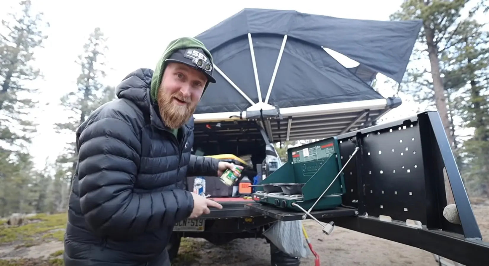 Winter Storm Camping | Testing new camping gear - @Talon Sei - BIGTENT