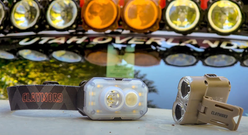 [OutdoorsMan1] CLAYMORE HEADLAMPS | CLAYMOR3 LIGHTS - HEADY+ & CAPON 120H