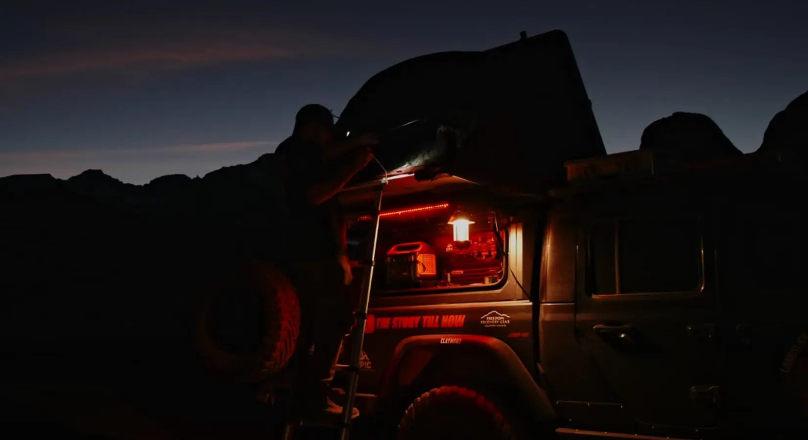 Rock Crawling in Death Valley & Exploring a Mining Ghost Town - @TheStoryTillNow - BIGTENT