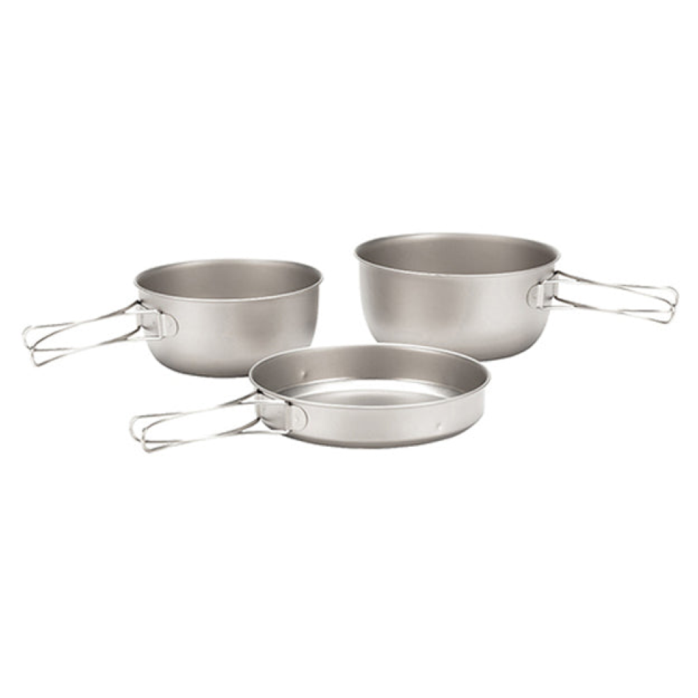 Titanium 3 Piece Cookset