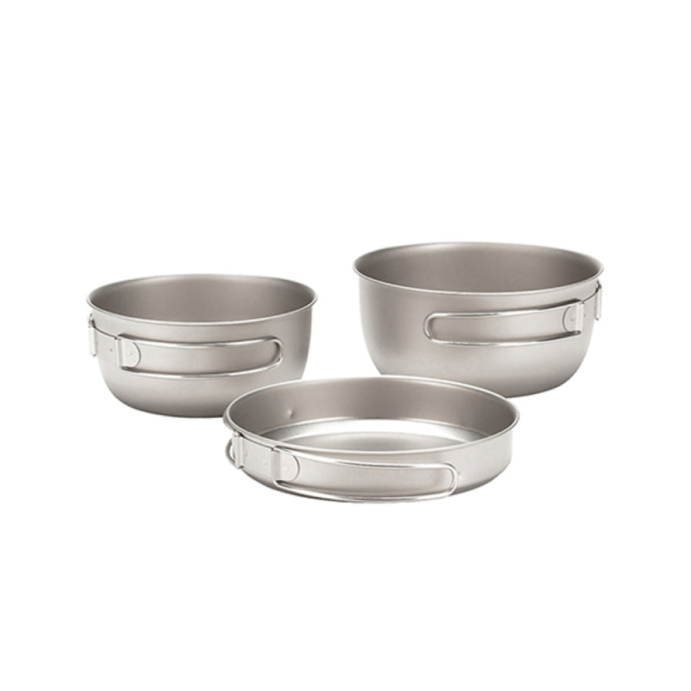 Titanium 3 Piece Cookset