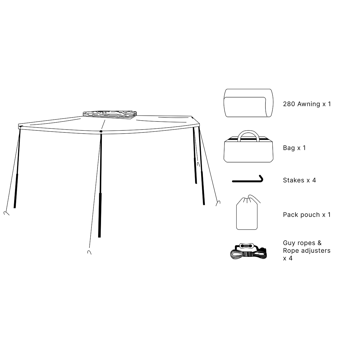 LNT 280 Wall Components