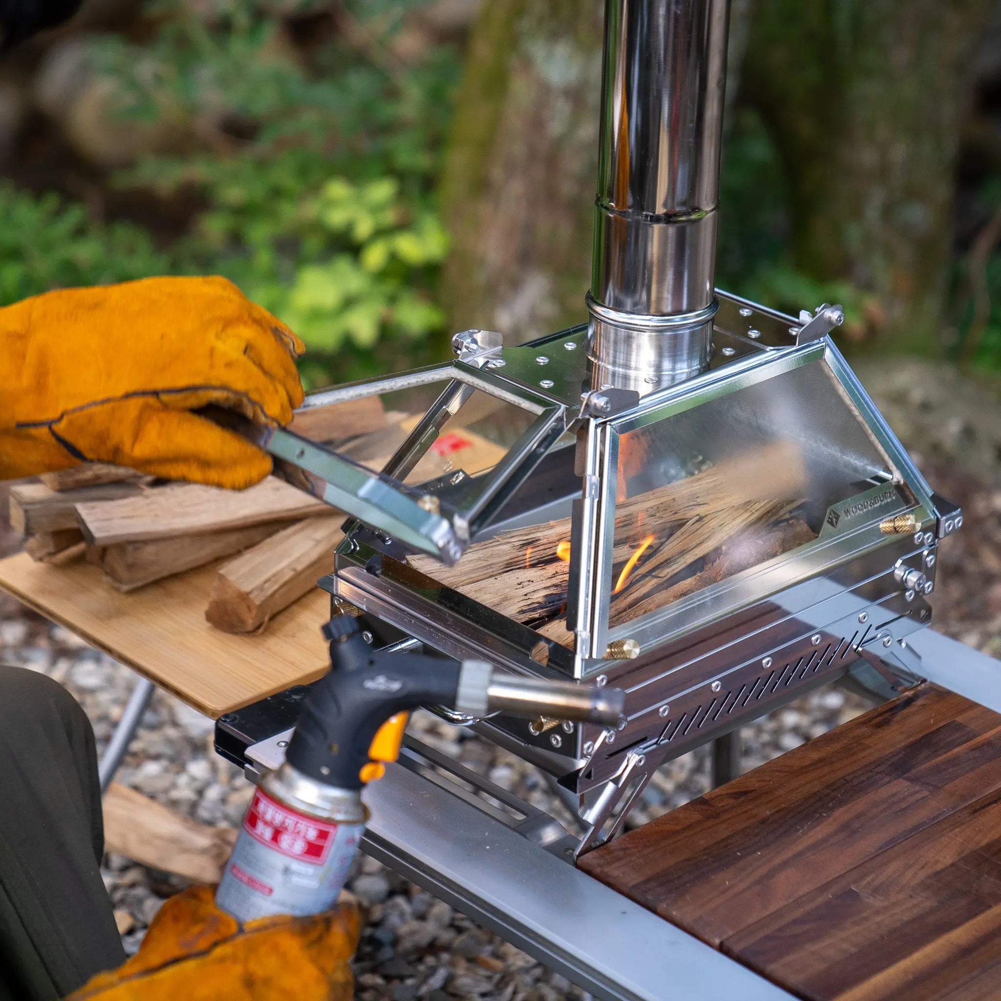 ironmind リトルビッグホーン　アイアンマインド Light Box M] for Uniconn-M Grill/Fire Pit - BIGTENT