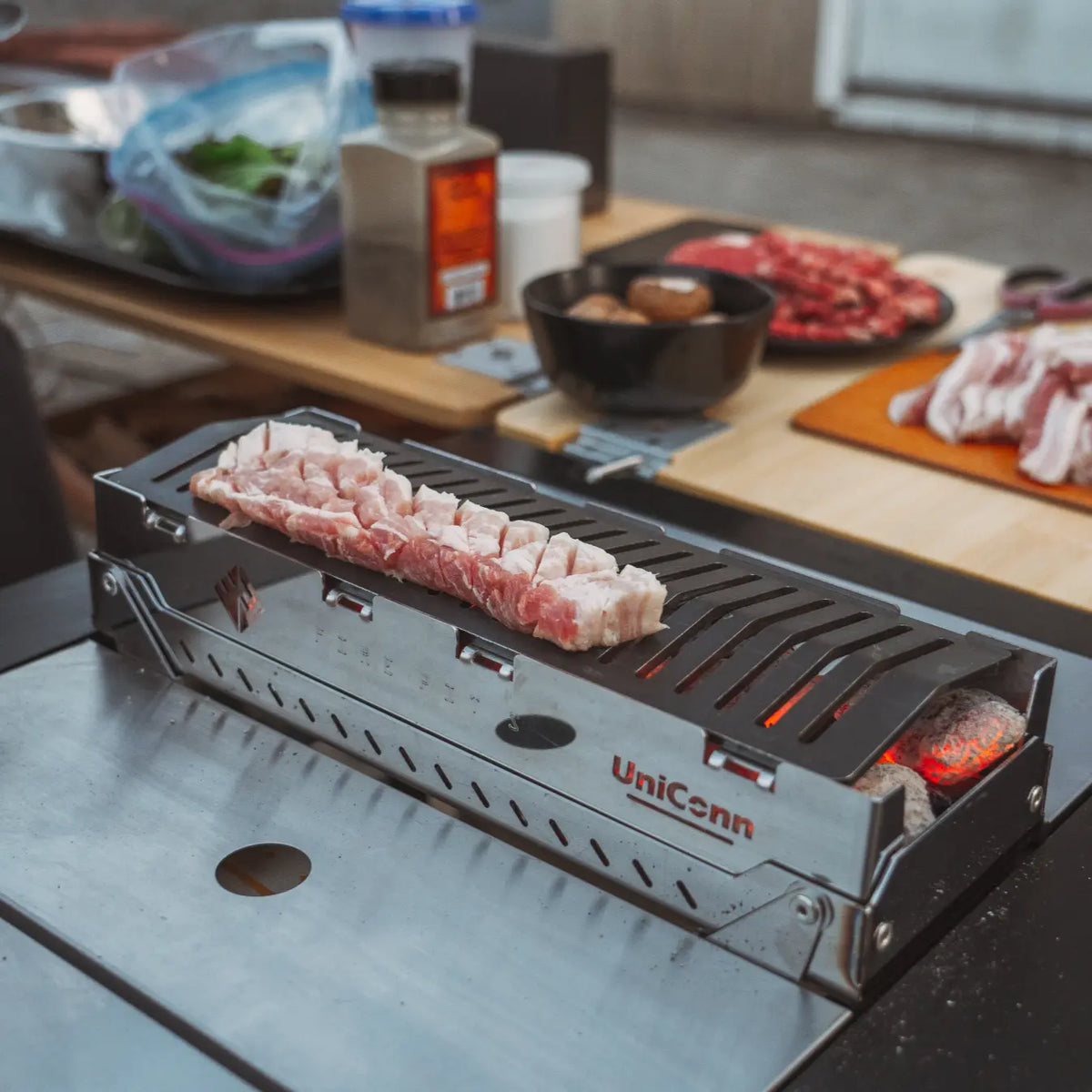 uniconns-main-grill cooking-1