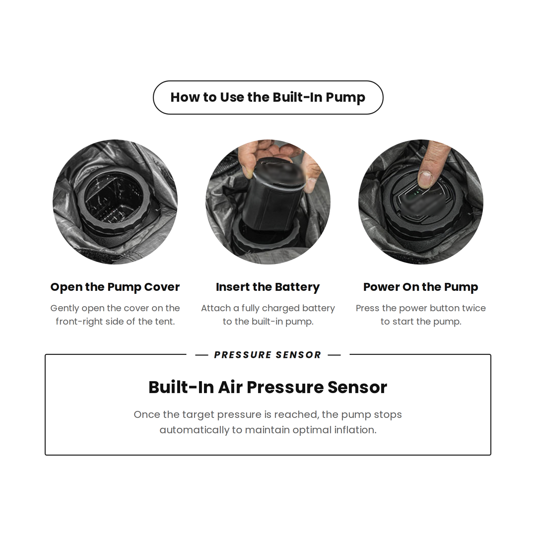 Kazmi AON T-250 Air Shelter