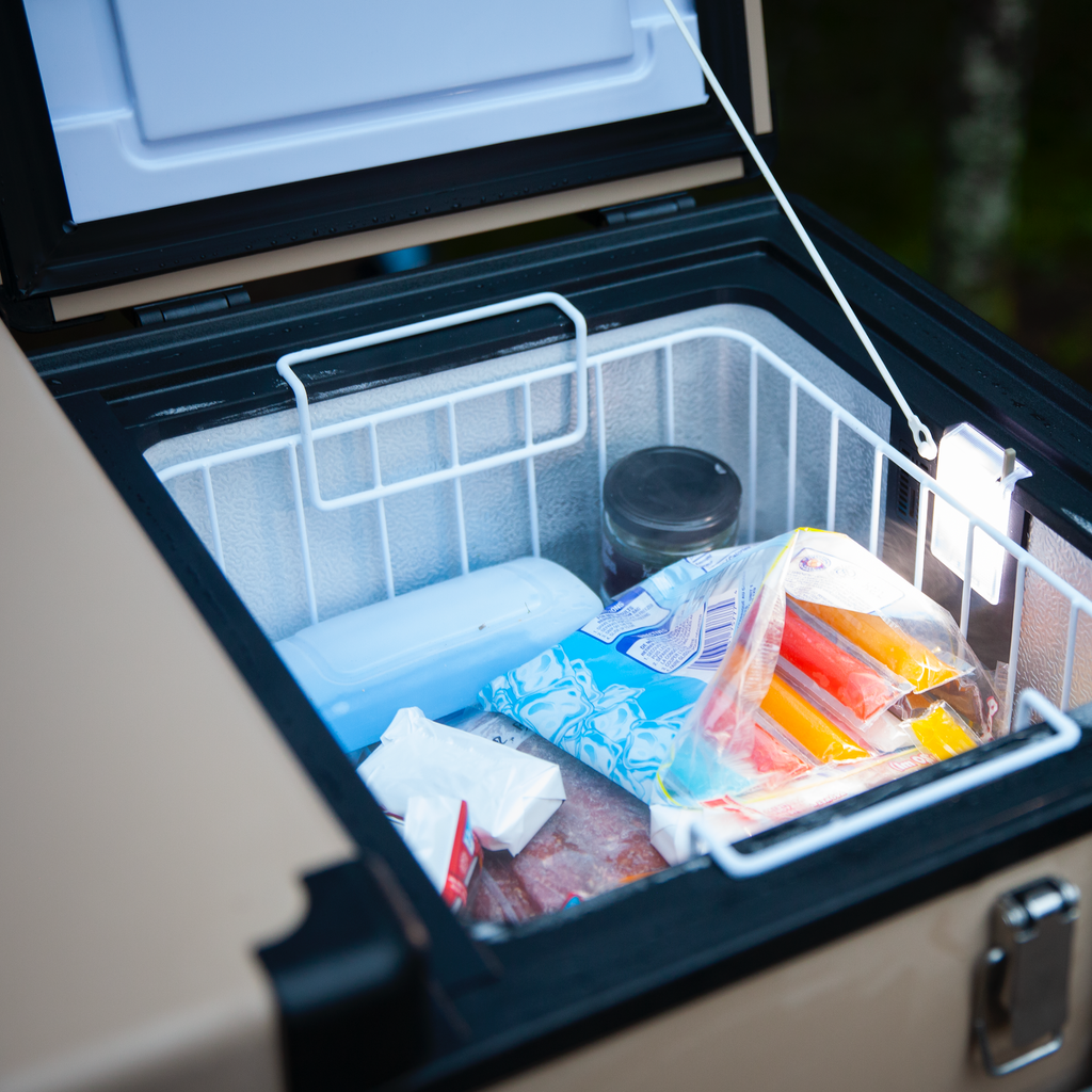 Coleman camping deals refrigerator