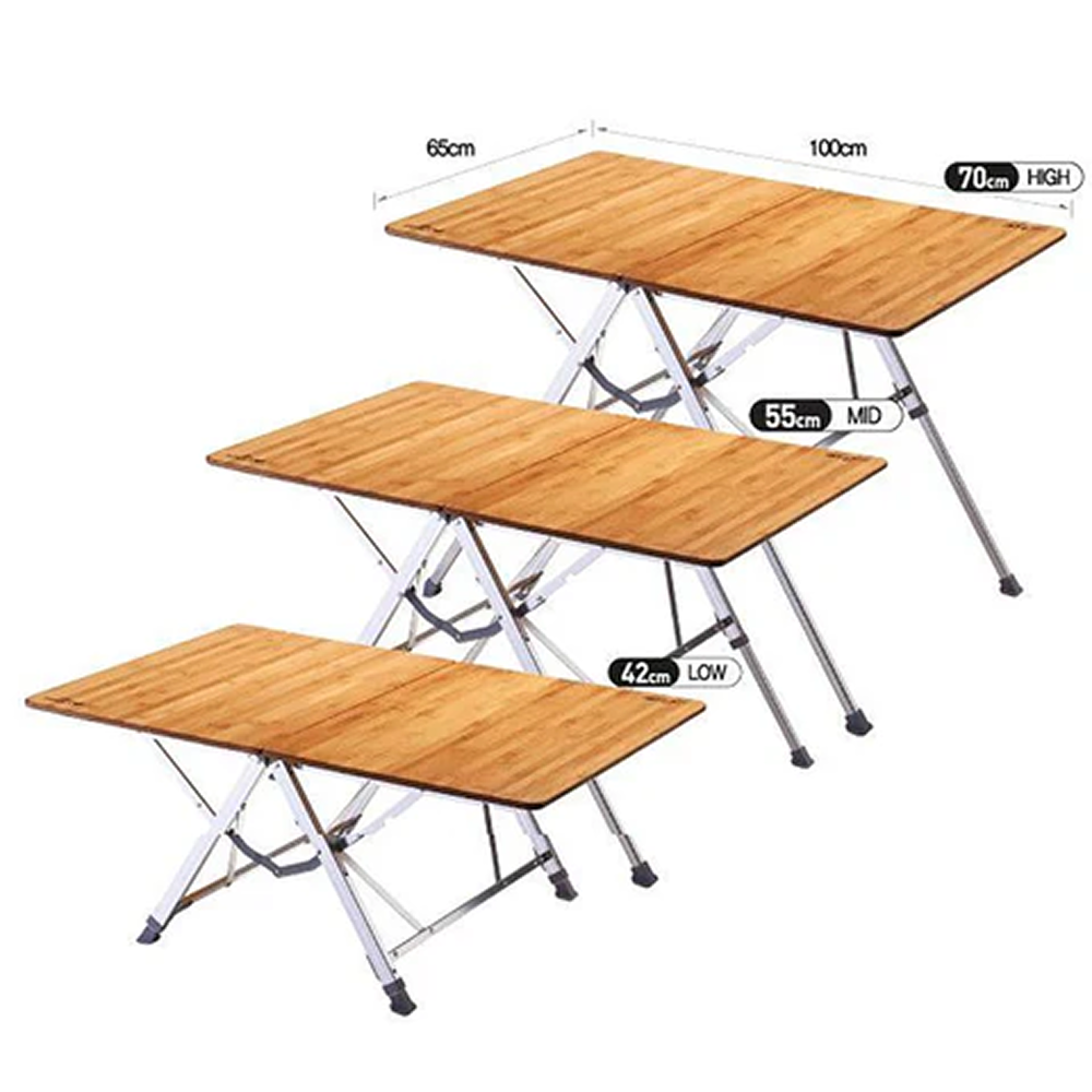 AL-Bamboo One Action Table - Large