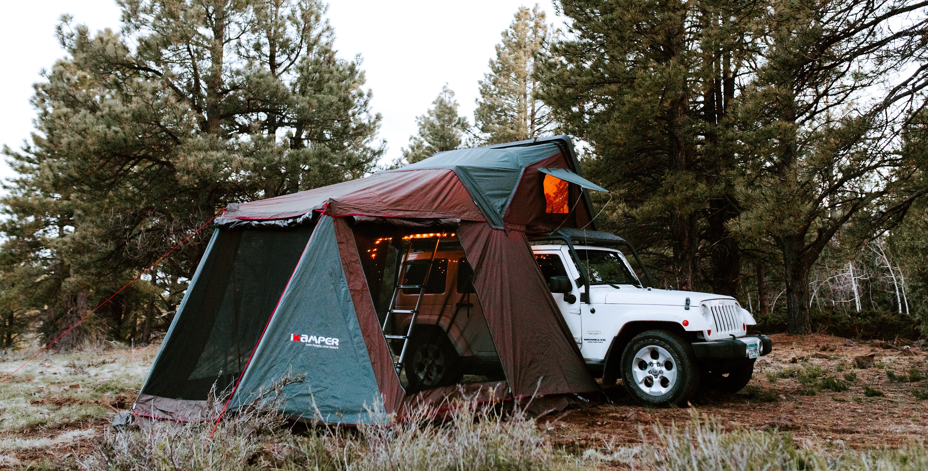 I Kamper Sky Camp2.0 白＋Annex セット iKAMPER Annex for Skycamp Mini 2.0 | Rhino Adventure Gear