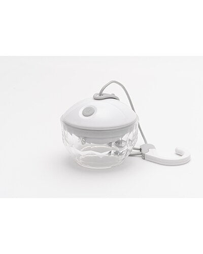 Crystal Shade, fitted to a lantern with the carry strap extended