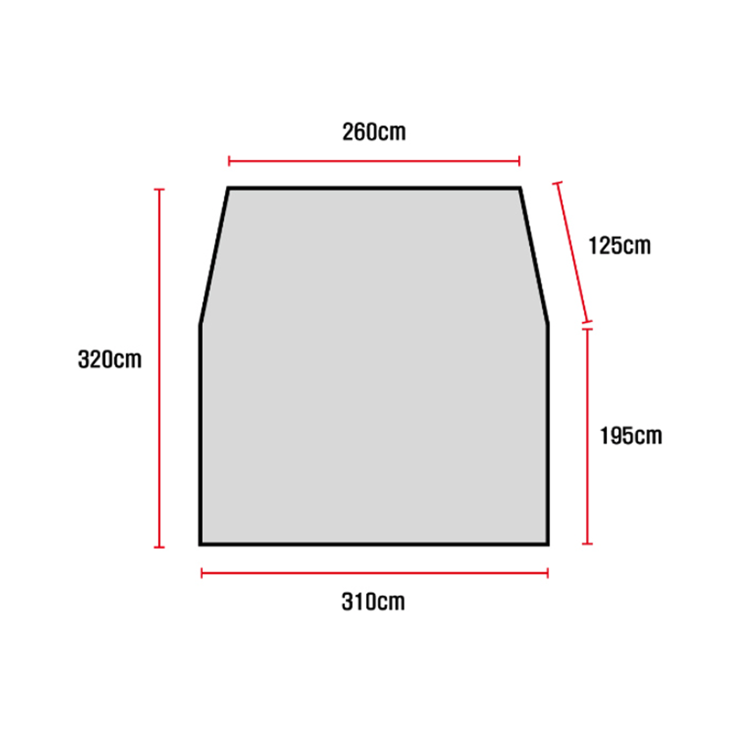 Gopamir TN600 Groundsheet