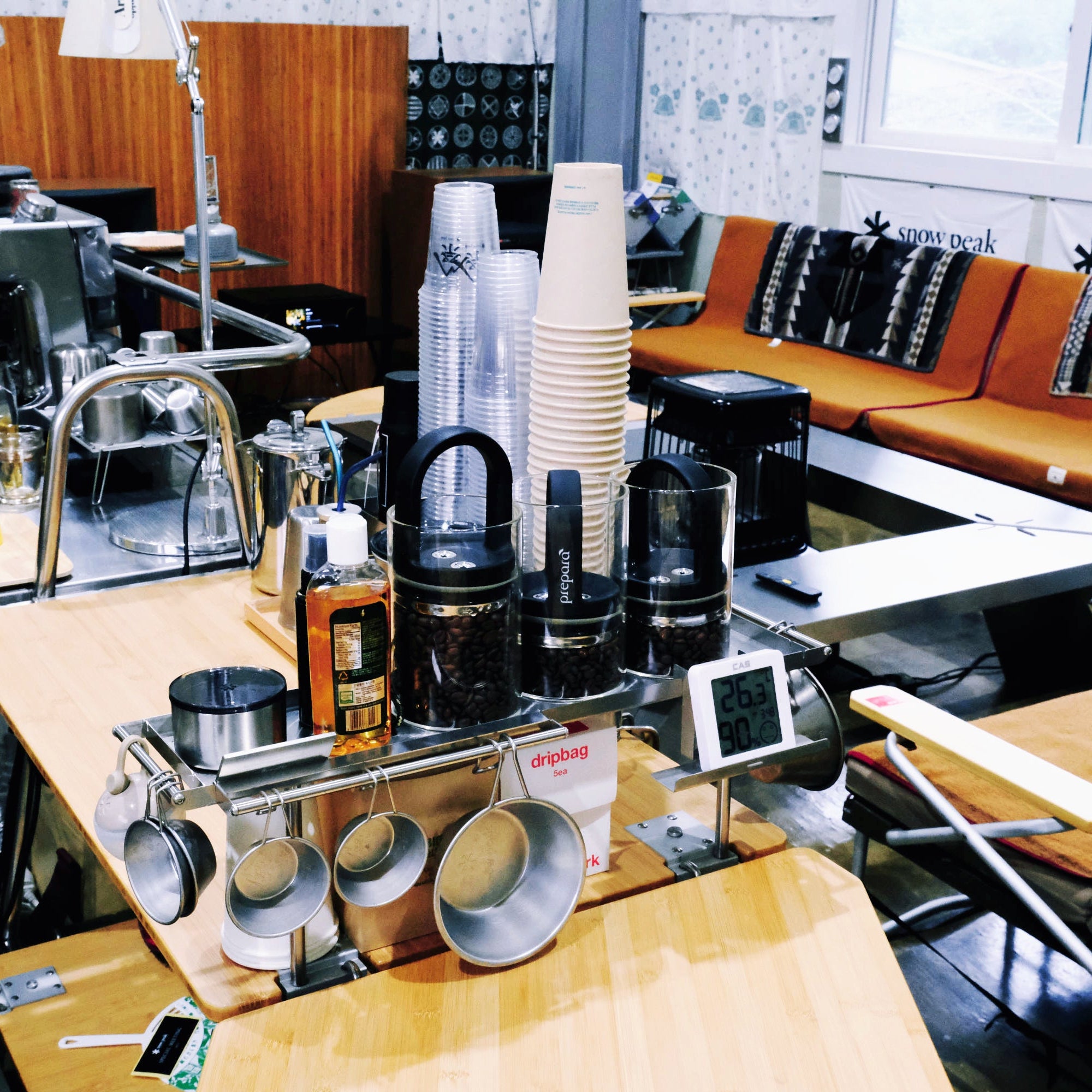 新品未開封　 peak Bamboo Table Extension SNOW PEAK IGT Bamboo Extension Table Long – CosyCamp