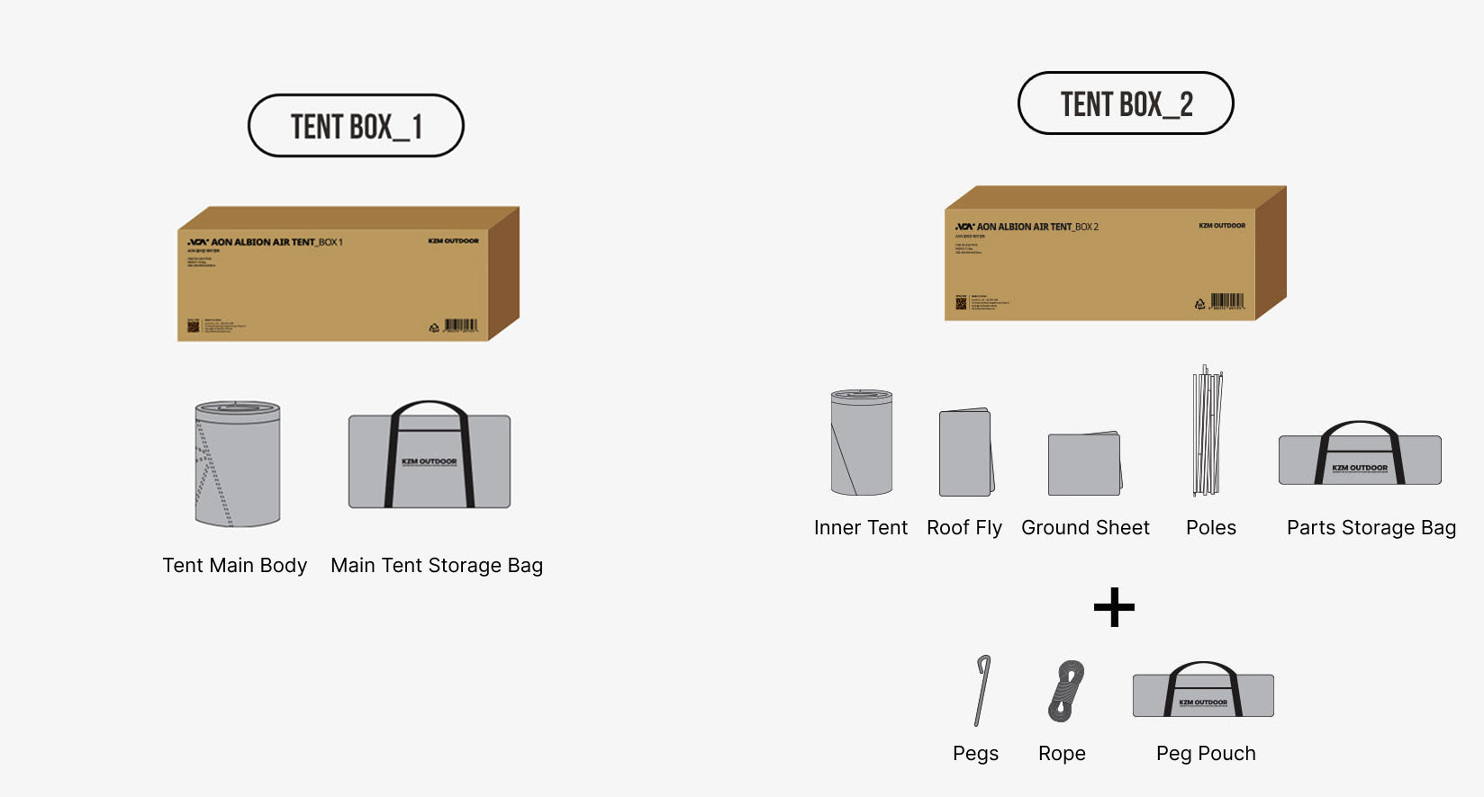 Ships in two boxes.