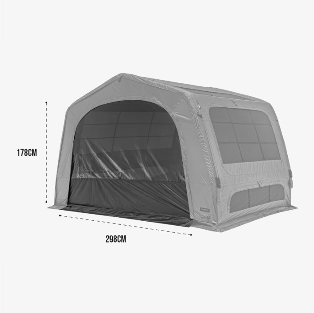 Kazmi AON T-250 Vestibule TPU Window (Smog)