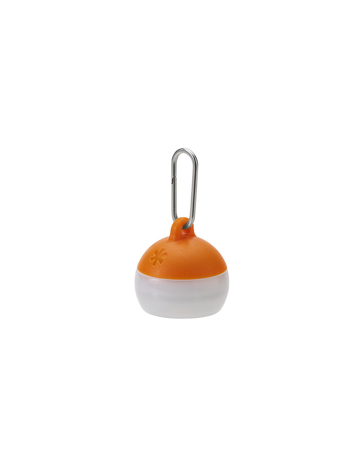 Micro Hozuki, Orange, hanging by its stainless steel ring