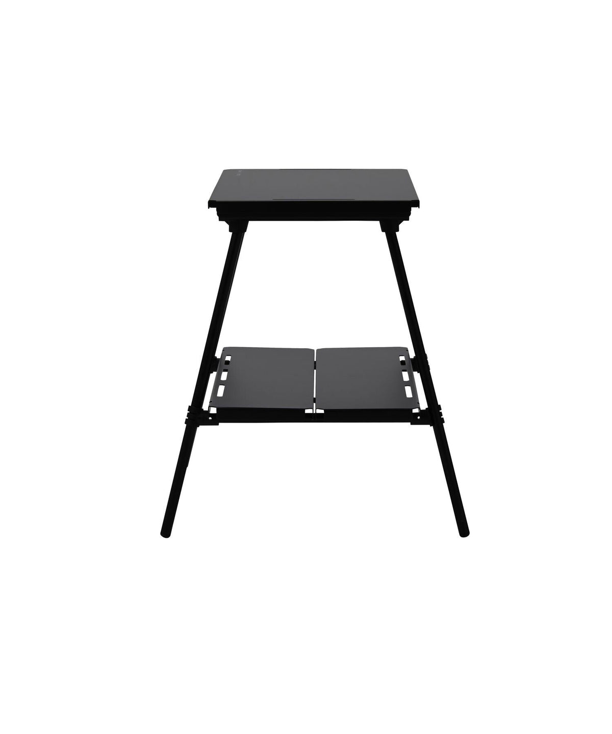 Noga Table, Black, Shelf Mode, rear view