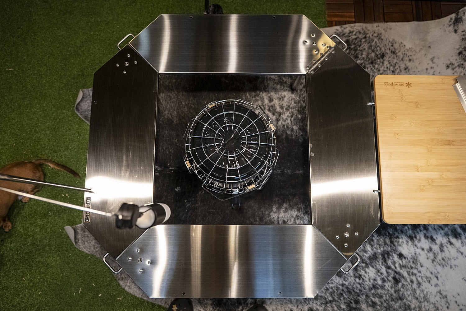 EAGLE Products焚火台用五徳「Båltyr」 Biloc Octa IGT Fire Ring Table – Modular Camp Table