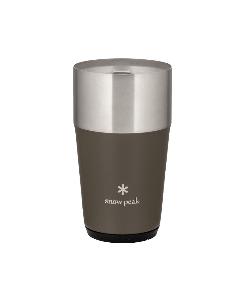 Shimo Tumbler, Olive, front view on a white background