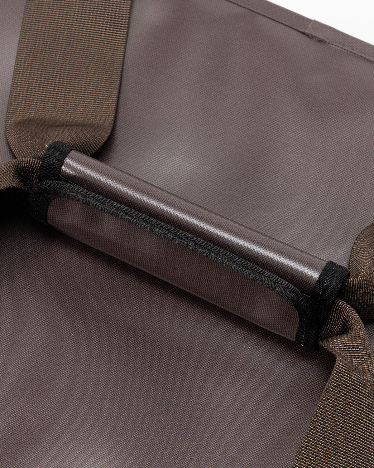 Soft Cooler 47, Tan, close-up of the top carrying handle