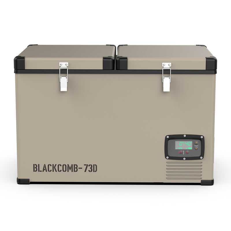 [BLACKCOMB-73D] 73L Dual Zone Portable Fridge Freezer