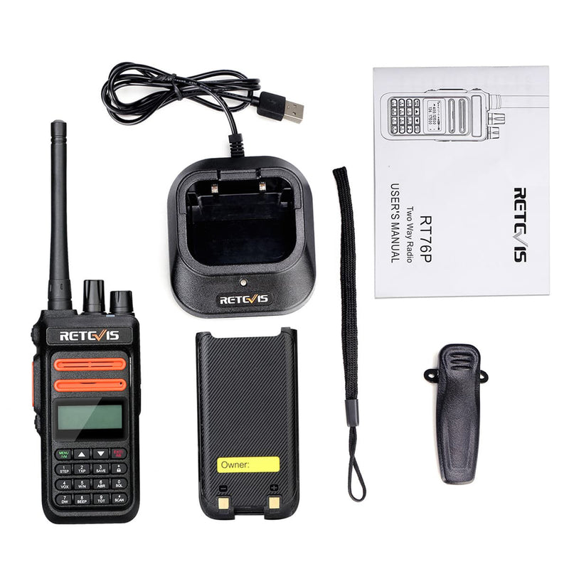 [RT76P] Long Range GMRS Radio with Display